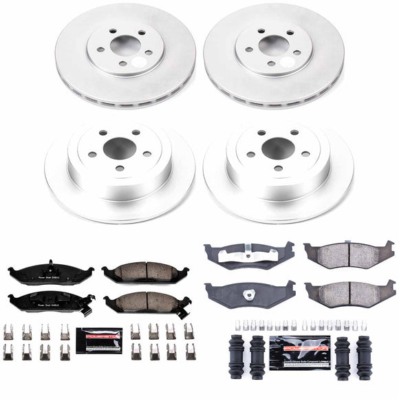 Z23 Daily Driver Premium Carbon-Fiber Ceramic Brake Pad and Fully Coated Rotor K