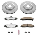 PowerStop Z26 Street Performance Ceramic Brake Pad and Drilled & Slotted Rotor K