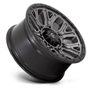 20x9 Fuel Off-Road D825 Traction Matte Gunmetal with Black Ring 6x135 ET1 Wheel