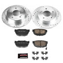 PowerStop Z23 Daily Driver Carbon-Fiber Ceramic Brake Pad and Drilled & Slotted