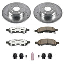 PowerStop Z26 Street Performance Ceramic Brake Pad and Drilled & Slotted Rotor K