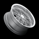 18X7 US Mag U111 Rambler Textured Gray W/ Diamond Cut Lip 5x120.65 ET1 Wheel Rim