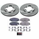 PowerStop OE Stock Replacement Low-Dust Ceramic Brake Pad and Rotor Kit