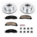PowerStop Z23 Daily Driver Carbon-Fiber Ceramic Brake Pad and Drilled & Slotted