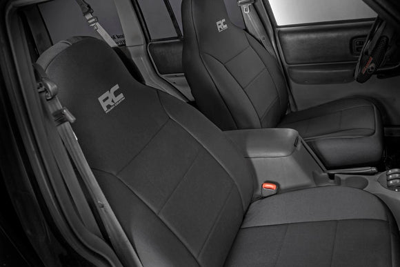 Rough Country Seat Covers Front and Rear For Jeep Cherokee XJ 97-01