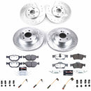 Z26 Street Performance Ceramic Brake Pad and Drilled & Slotted Rotor Kit