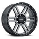 18x9 Vision 354 Manx 2 Satin Grey Wheel 8x170 ET-12 CB125.2-2