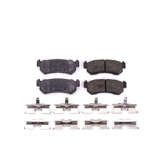 PowerStop Z17 Evolution Ceramic Brake Pads With Hardware