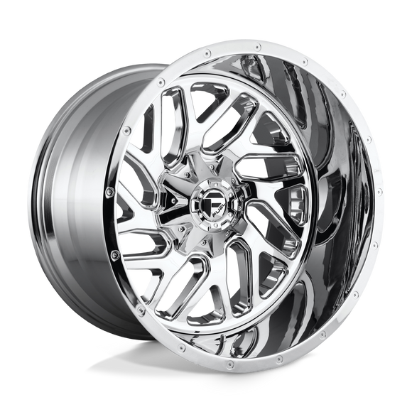 22x10 Fuel Off-Road D609 Triton Chrome Plated 8x170 ET-18 CB125.1 Wheel Rim