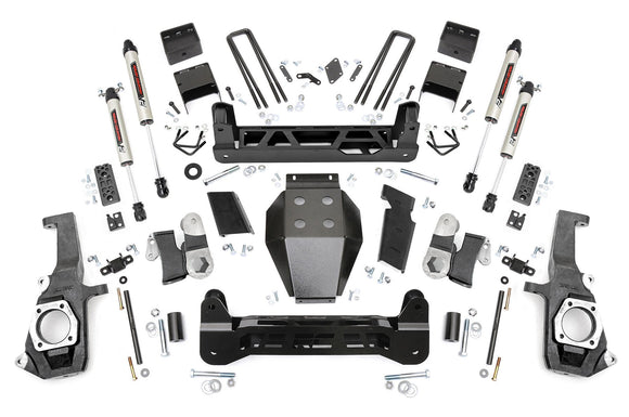 Rough Country 7.5" Lift Kit For Chevy GMC 2500HD 3500HD 11-19