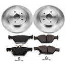 PowerStop OE Stock Replacement Low-Dust Ceramic Brake Pad and Rotor Kit