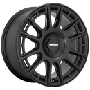 20X10.5 Rotiform OZR Matte Black 5x112 R159200525+30