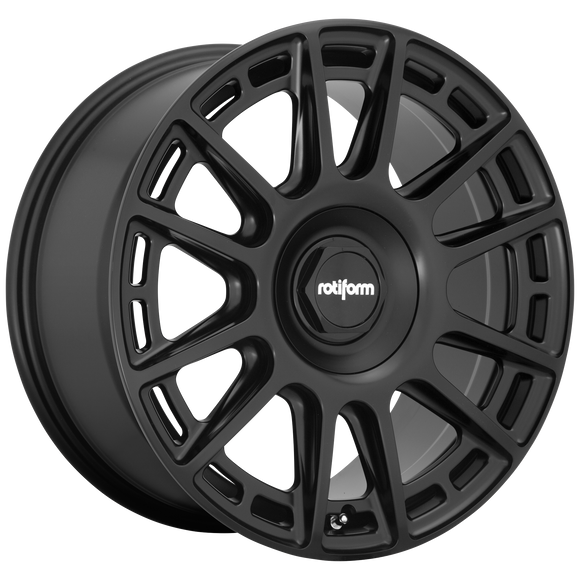 20X10.5 Rotiform OZR Matte Black 5x112 R159200525+30