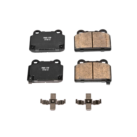 PowerStop Z17 Evolution Ceramic Brake Pads With Hardware
