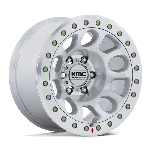 17x9 KMC KM241 E25 Beadlock Machined 6x139.7 ET-12 CB108 Wheel Rim