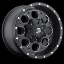 17X9 Fuel D525 REVOLVER Matte Black Milled 5X127/5X139.7 ET-12 wheel/rim-4