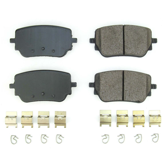 PowerStop Z17 Evolution Ceramic Brake Pads With Hardware