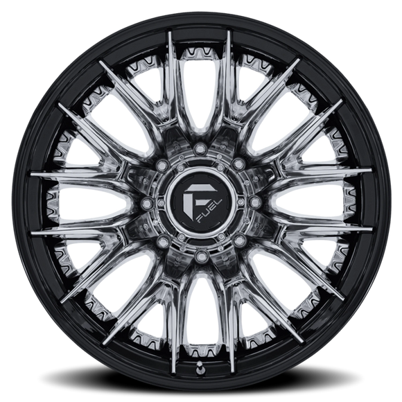 20x8.25 Fuel Off-Road Catalyst Dually Chrome Wheel 8x210 ET-221 CB154.3