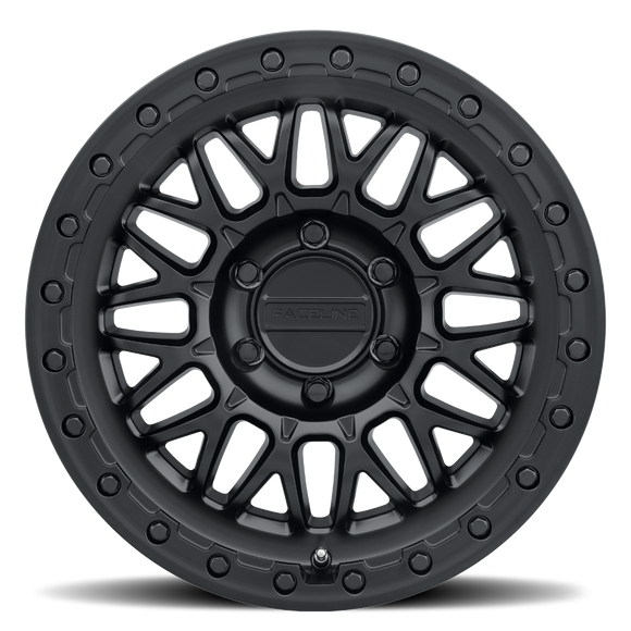 20x9 Raceline 963B Omega Satin Black 6x135 ET0 CB87.1 Wheel