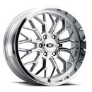 Vision 402 Riot Chrome 22X10 8x6.5 8x165.1 ET-19 Wheel/Rim