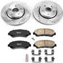 PowerStop Z23 Daily Driver Carbon-Fiber Ceramic Brake Pad and Drilled & Slotted