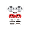 PowerStop Z36 Truck and SUV Ceramic Brake Pad, Drilled & Slotted Rotor, and Cali