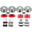 PowerStop Z23 Daily Driver Carbon-Fiber Ceramic Pads Drilled & Slotted Rotor & C