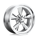 15X8 US Mag 1PC U108 Standard Polished 5X120.65 5X4.75 ET1 Wheel Rim-1