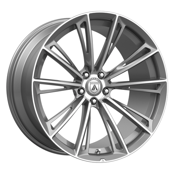 20X10.5 Asanti Black ABL30 Corona Titanium Brushed 5X114.3 ET38