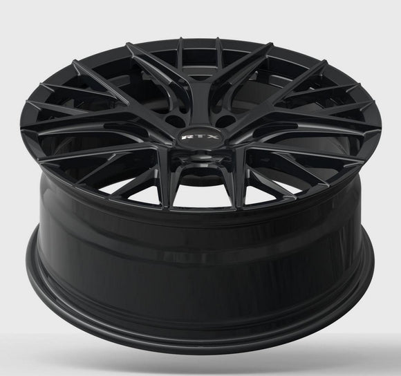 17x7.5 RTX Valkyrie Gloss Black 5x114.3 ET40 wheel/rim