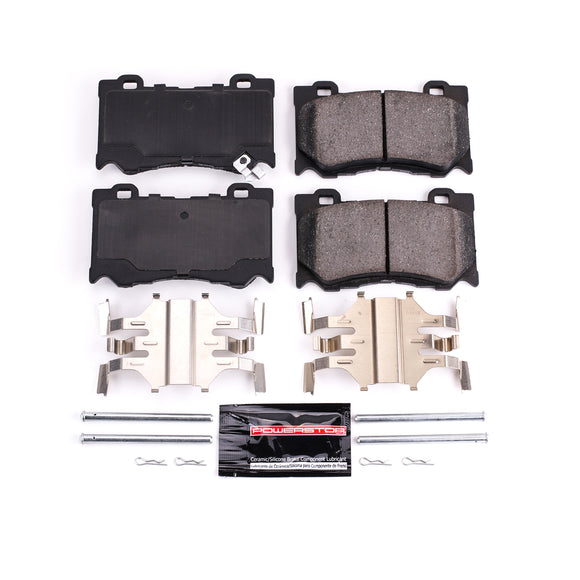 PowerStop Z23 Evolution Sport Carbon-Fiber Brake Pads With Hardware