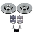 PowerStop OE Stock Replacement Low-Dust Ceramic Brake Pad and Rotor Kit