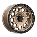 17x9 KMC KM545 Trek Matte Bronze With Black Lip 5x127 ET18 CB71.5 Wheel