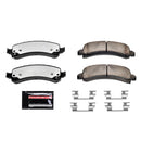 PowerStop Z36 Truck And Tow Carbon-Fiber Ceramic Brake Pads With Hardware