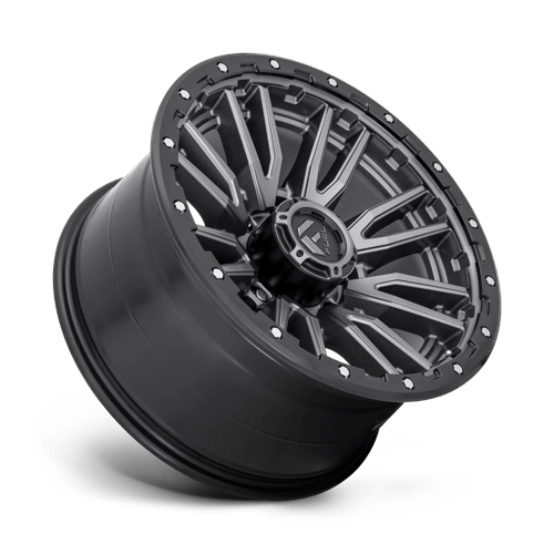 20x10 Fuel Off-Road D680 Rebel Matte Gun Metal Black Bead Ring 8x170 ET-18 Wheel