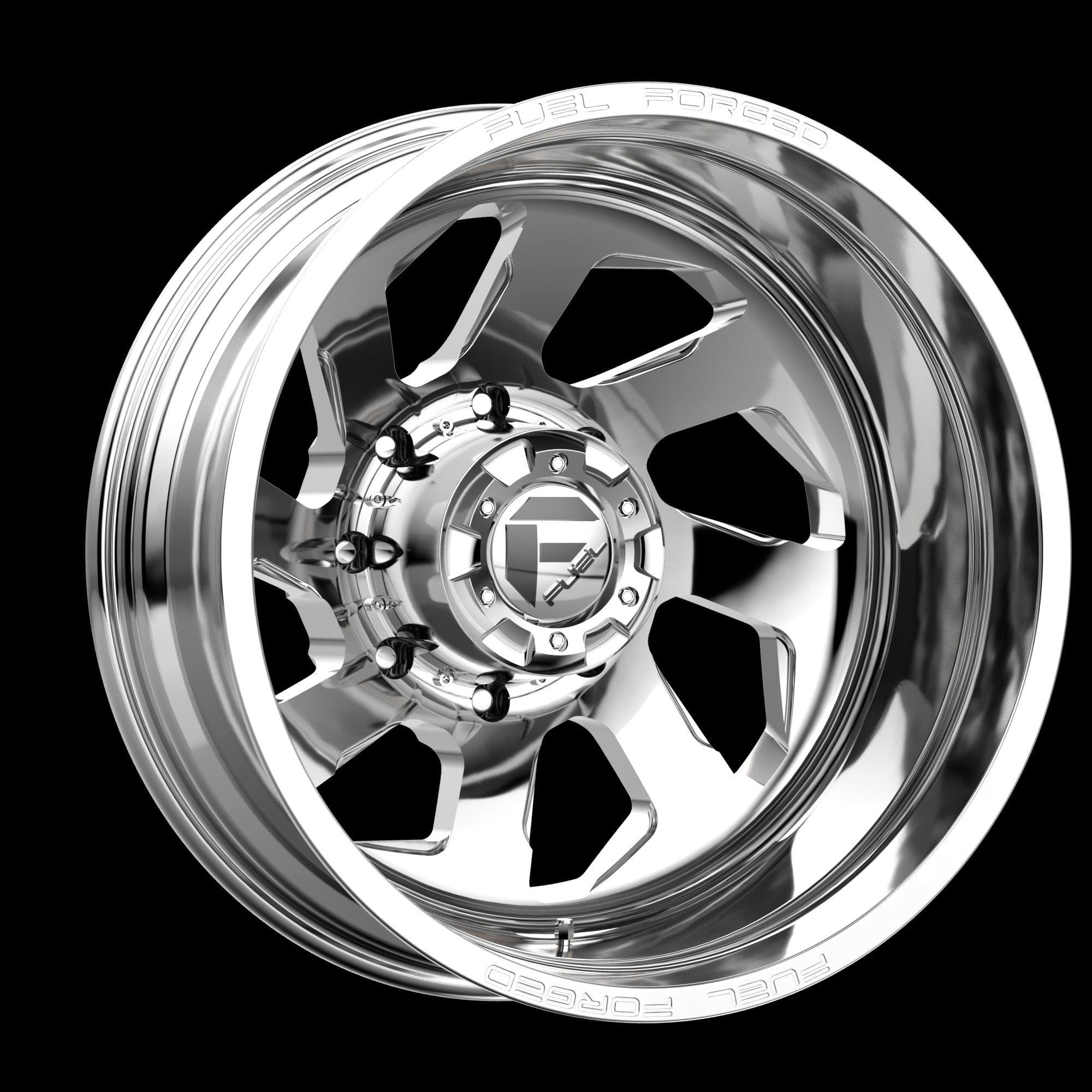 22X8.25 Fuel MONO DD39 FF39D Polished 8X200 ET-202 wheel/rim