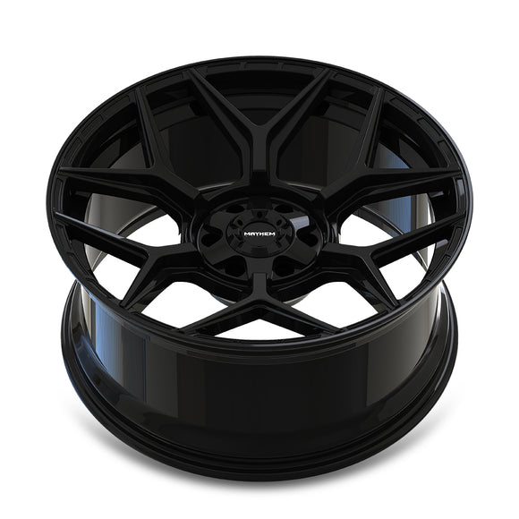 22x10 Mayhem Vanquish Gloss Black 6x135 ET-19 CB106.1 Wheel Rim