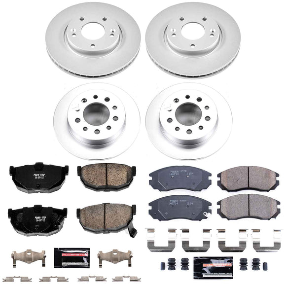Z23 Daily Driver Premium Carbon-Fiber Ceramic Brake Pad and Fully Coated Rotor K