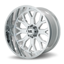 26x14 Hardrock Slammer Xposed Chrome 8x180 ET-76 wheel/rim