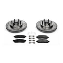 PowerStop Z23 Daily Driver Carbon-Fiber Ceramic Brake Pad and Drilled & Slotted