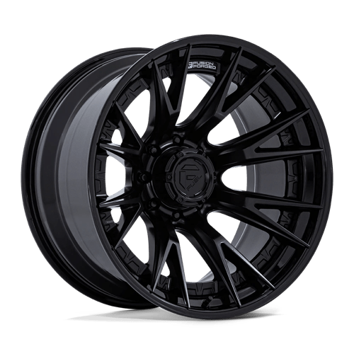 20x10 Fuel Off-Road FC402 Catalyst Matte Black Black Lip 8x165.1 ET-18 Wheel