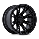 20x10 Fuel Off-Road FC402 Catalyst Matte Black Black Lip 8x165.1 ET-18 Wheel