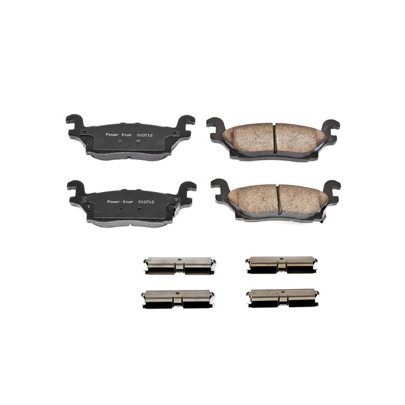 PowerStop Z17 Evolution Ceramic Brake Pads With Hardware