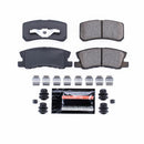 PowerStop Z23 Evolution Sport Carbon-Fiber Brake Pads With Hardware