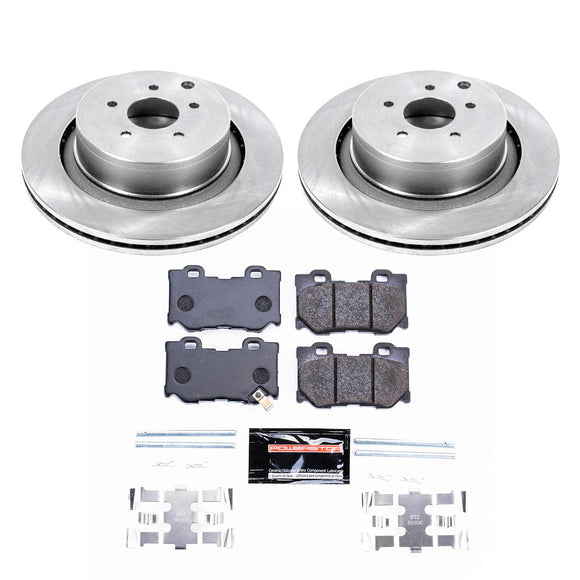 PowerStop Track Day High-Performance Brake Pad and Rotor Kit
