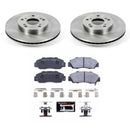 PowerStop Track Day Spec High-Performance Brake Pad and Rotor Kit