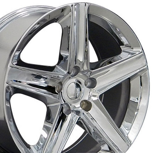 20" Replica Wheel JP06 Fits Jeep Grand Cherokee Rim 20x9 Chrome Wheel