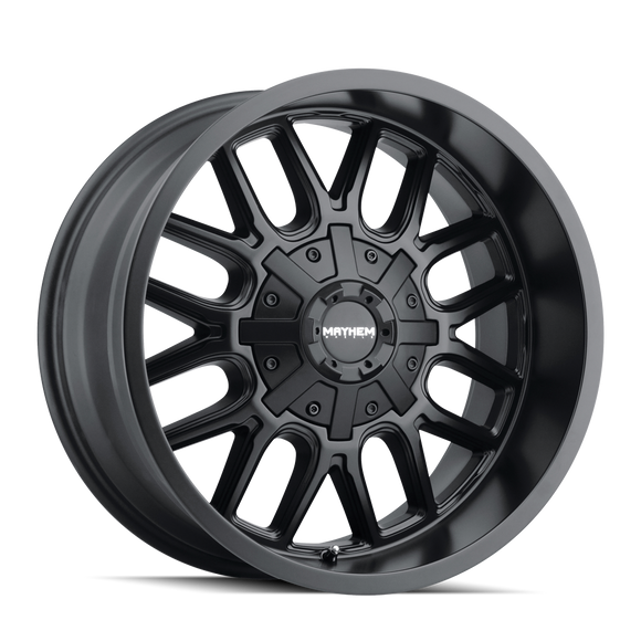 20x9 Mayhem Cogent Matte Black 5x127/135 ET0 wheel/rim
