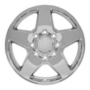 20" Replica Wheel CV91B 8 Lug Fits Chevrolet Rim 20x8.5 Chrome Wheel