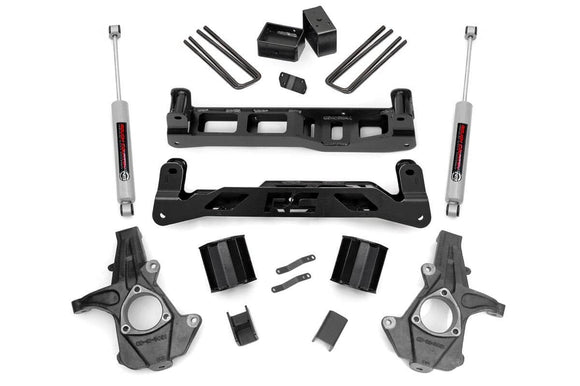 5 Inch Lift Kit - Chevy Silverado & GMC Sierra 1500 2WD (2007-2013)